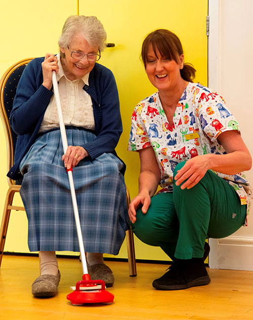 Heron House residents enjoying activities