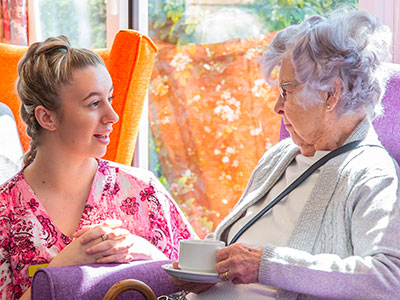 Heron House residents enjoying activities