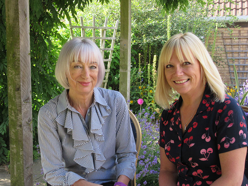 Jill hands over to our new Manager, Paula Howlett